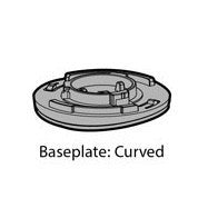 Adhesive Baseplate: Curved